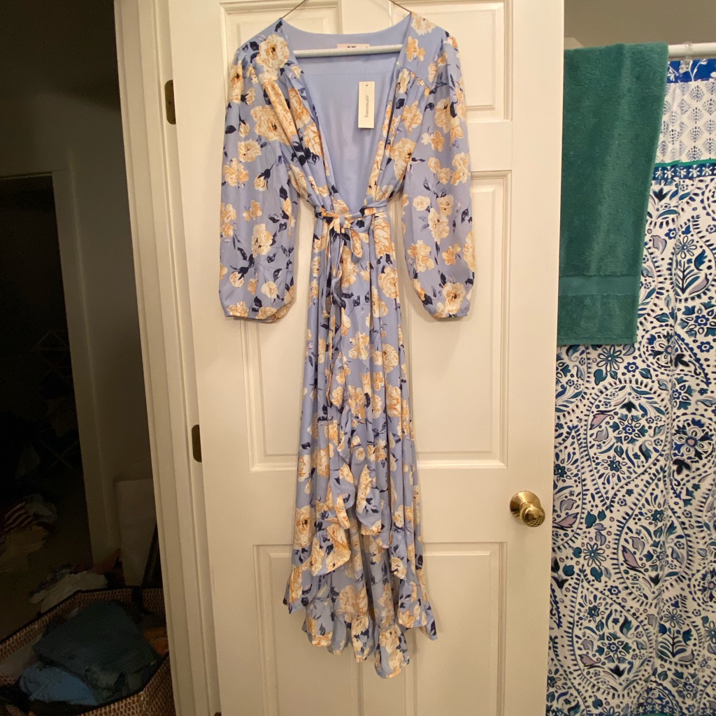 Francesca’s Light Blue Dress Size Xl